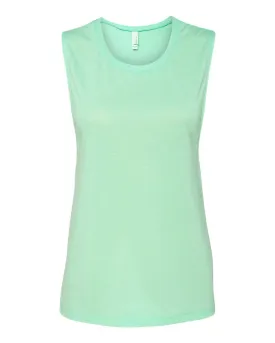 Bella   Canvas 8803 Women's Flowy Scoop Muscle Tank - Mint