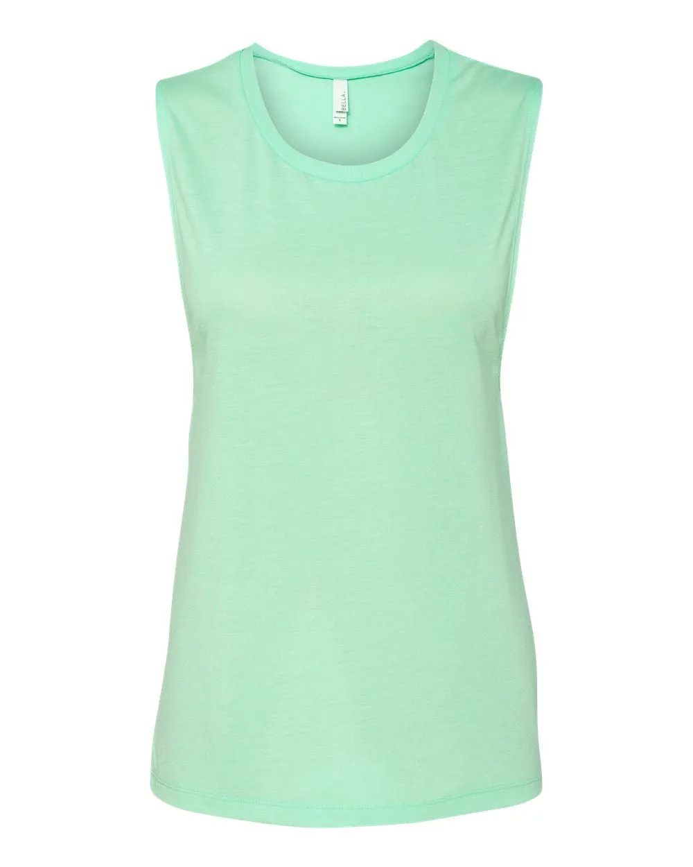 Bella   Canvas 8803 Women's Flowy Scoop Muscle Tank - Mint
