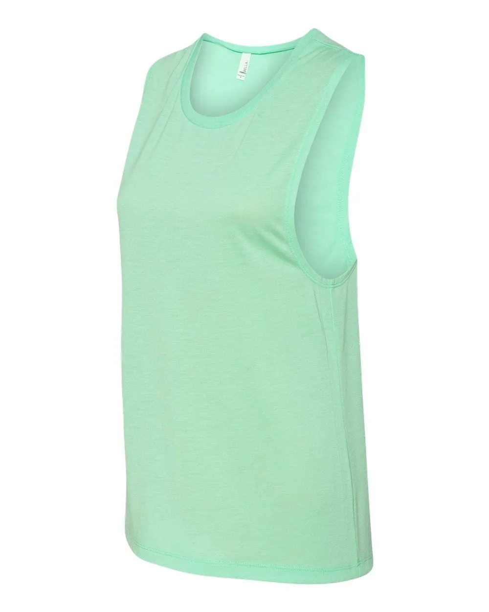 Bella   Canvas 8803 Women's Flowy Scoop Muscle Tank - Mint
