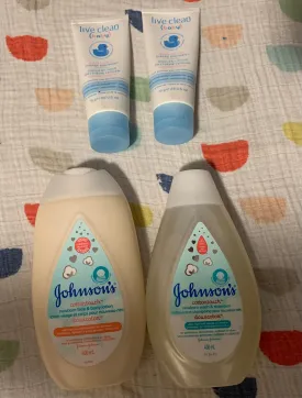 Brand new baby bath items