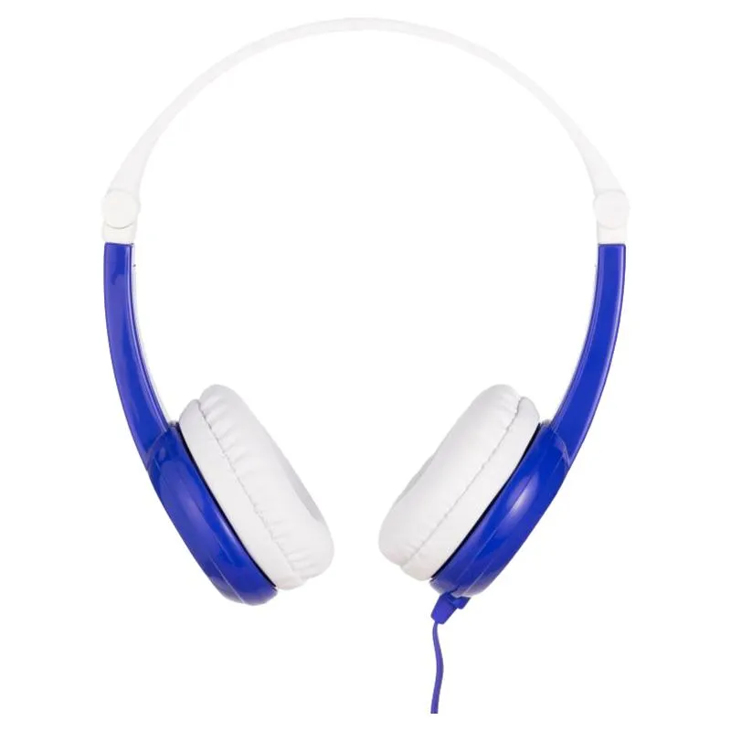 BUDDYPHONES Connect On-Ear Wired Headphones - Blue