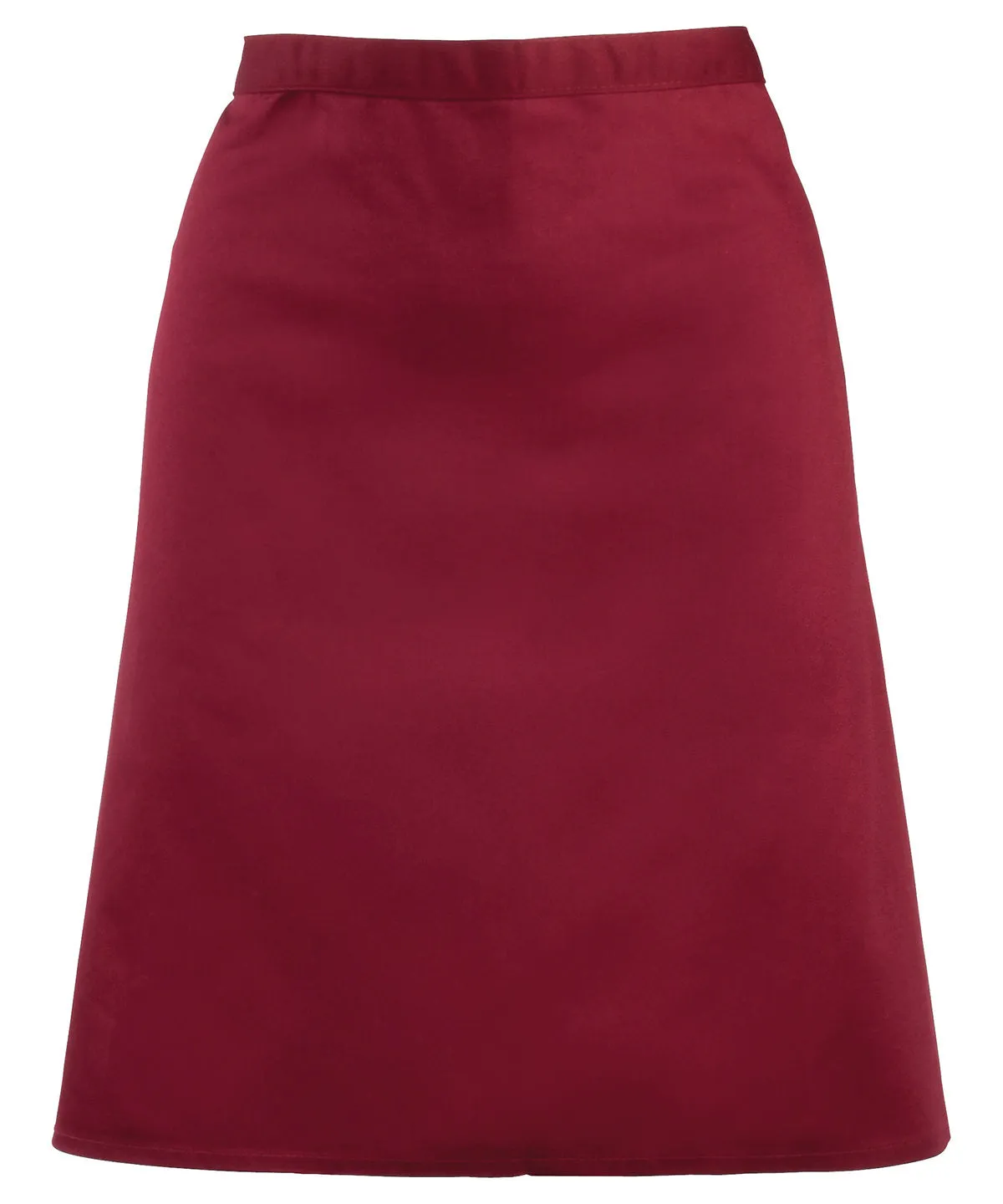 Burgundy - Colours mid-length apron