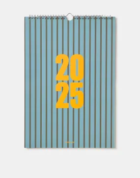 Calendario rayas 2025
