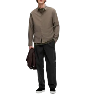 Camisa Slhslimowen-brushed