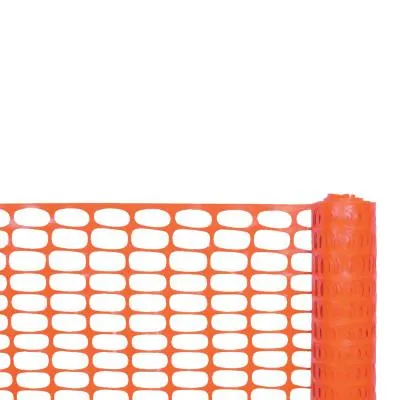 Cortina Safety Fences, 4 ft x 100 ft, Polyethylene, Orange, 03-902
