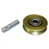 Door Wheel STEEL ROLLER BEARING TYPE : CONCAVE, DIA: 1-1/4',   NRE # 050877