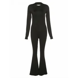 Halter Backless Playsuit fr kvinnor