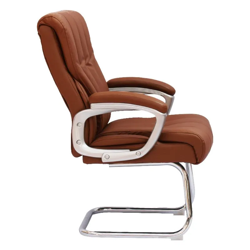 High-Back PU Leather Office Chair 518G Brown