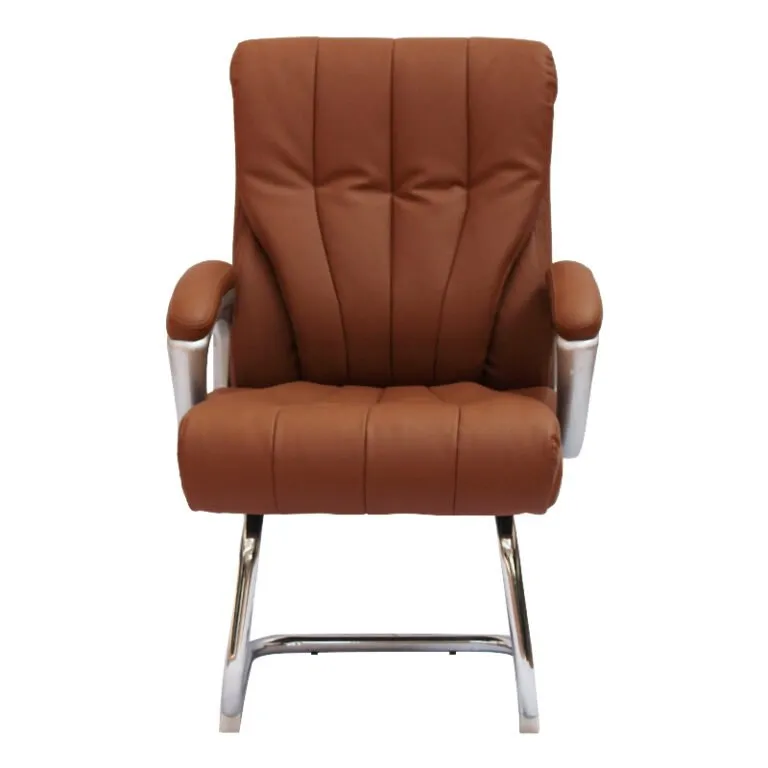 High-Back PU Leather Office Chair 518G Brown