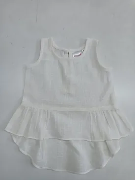 High Low Ivory Top