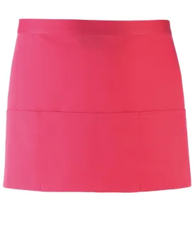 Hot Pink - Colours 3-pocket apron