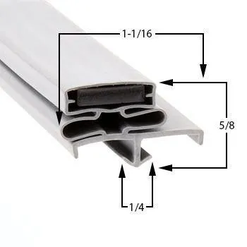 Jordon-Fogel 22 x 56 1/2 Door Gasket - Size 22 x 56-1/2 Compatible with Jordon-Fogel 7-3-4x28-5-8