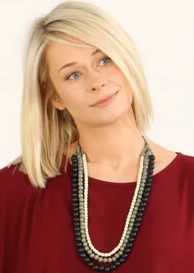 Jordon Necklace Grey