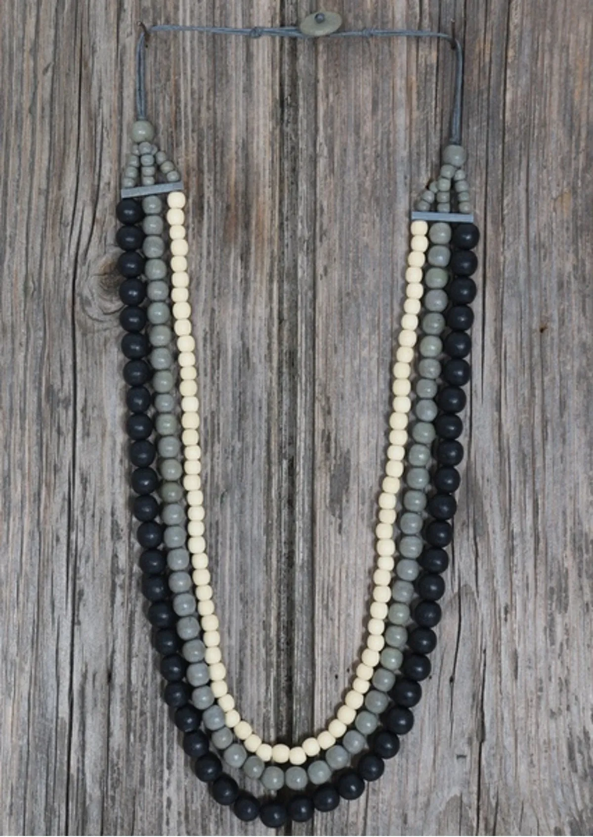 Jordon Necklace Grey