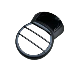K-SPEED HM029J windshield for Honda Monkey125 Matte black Diabolus