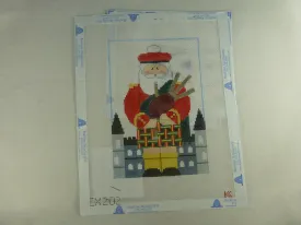 Kathy Schenkel CX202 Scottish Bagpiper Santa