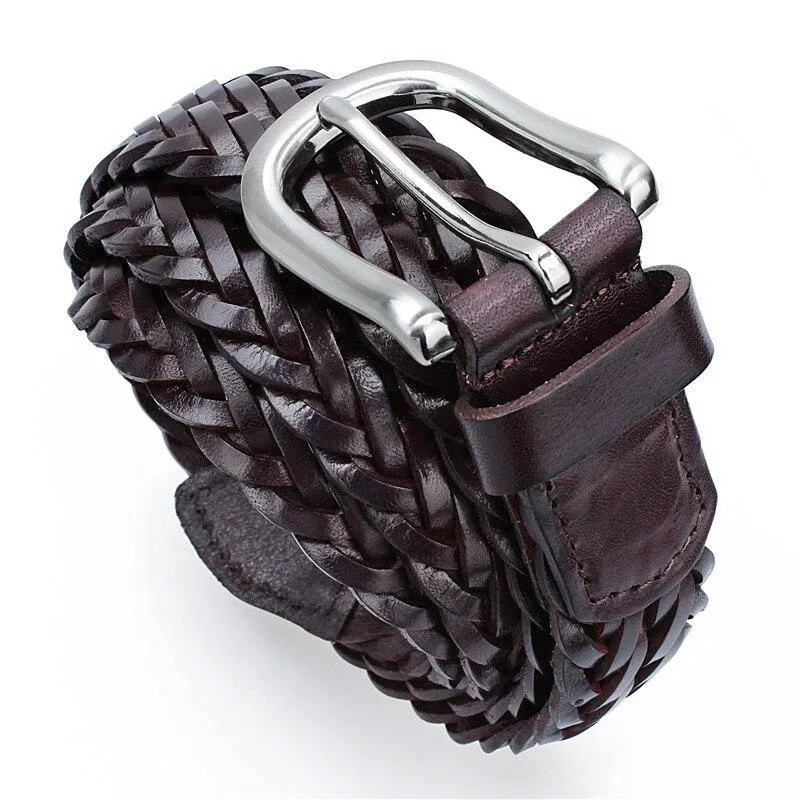 Lorenzo Braided Leather Belt