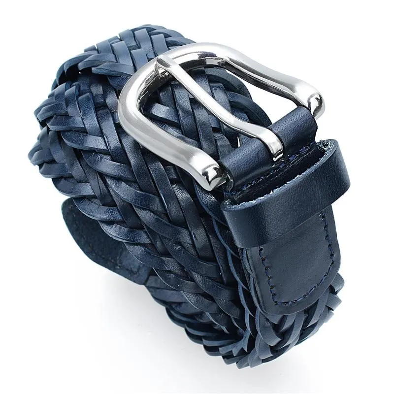 Lorenzo Braided Leather Belt