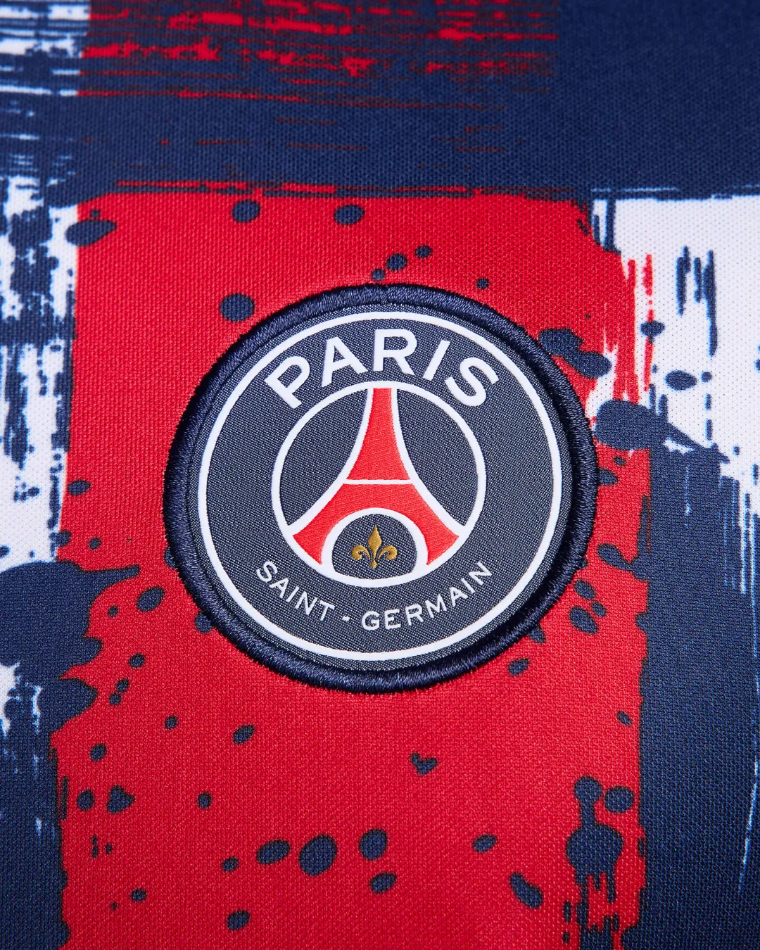 Maillot pré-match PSG 2024/2025 - Bleu/Rouge/Blanc