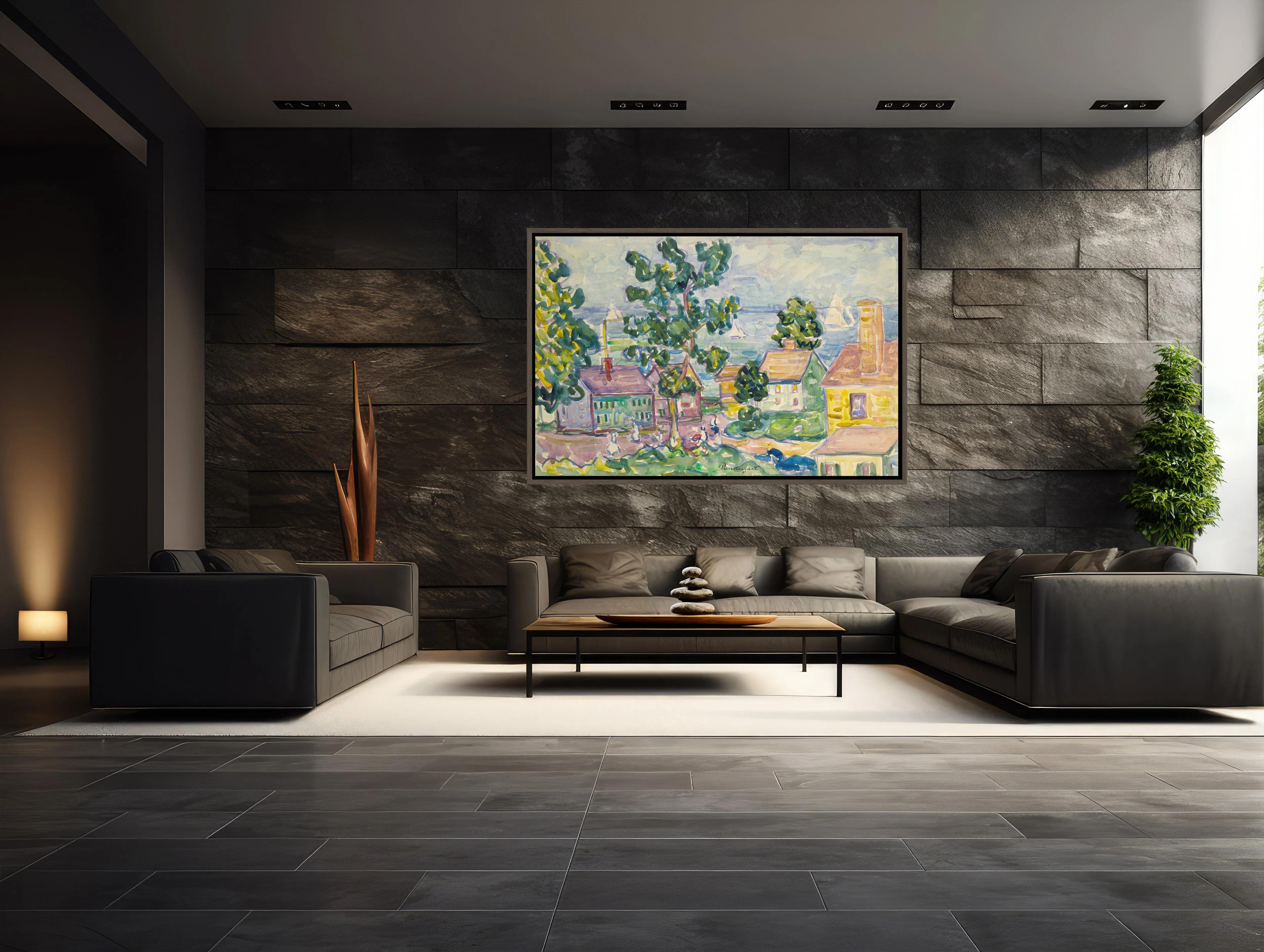 Majestic Coastal Charm Wall Art - Maurice Prendergast