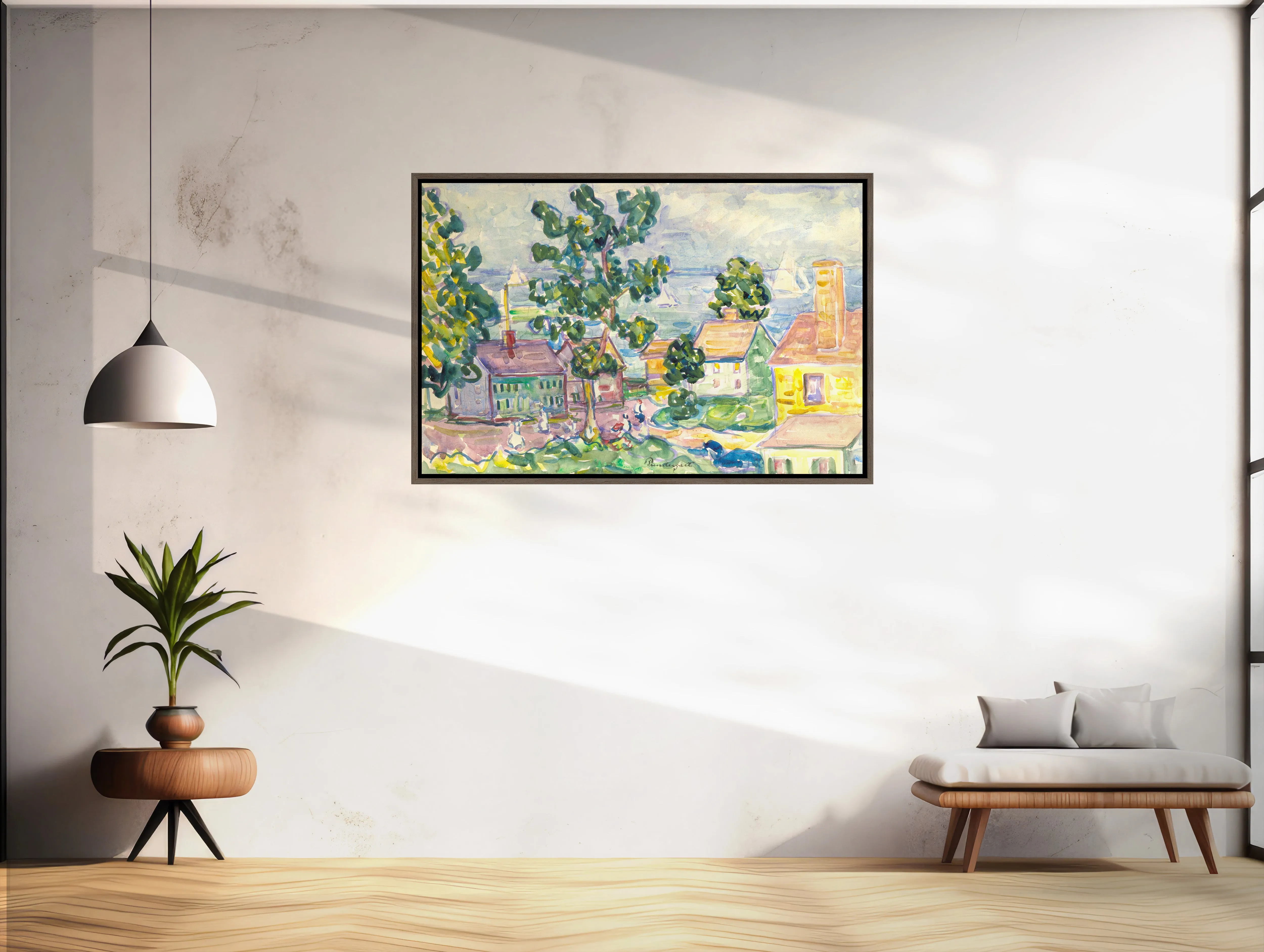 Majestic Coastal Charm Wall Art - Maurice Prendergast
