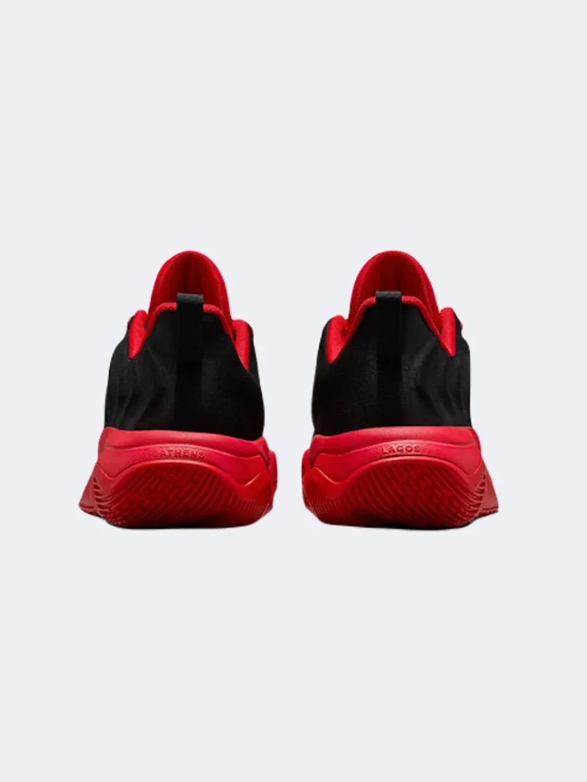 Nike Giannis Immortality 4 Gs-Boys Basketball Shoes Black/Red