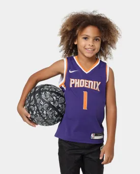 Nike Nike X NBA Kids' Phoenix Suns Devin Booker #1 Icon Replica NBA Jersey Royal