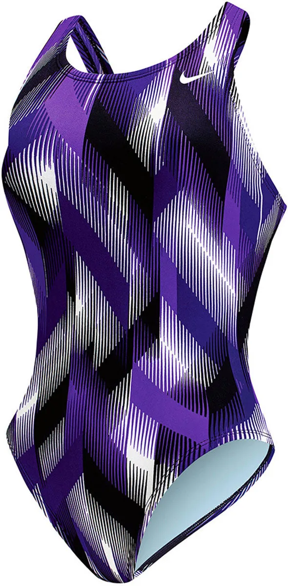 Nike Swim Ladies' Beam Power Back Tank One-Piece Swimsuit