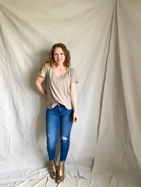 Ollie everyday tee [taupe]