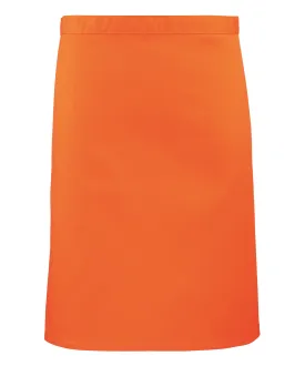 Orange - Colours mid-length apron