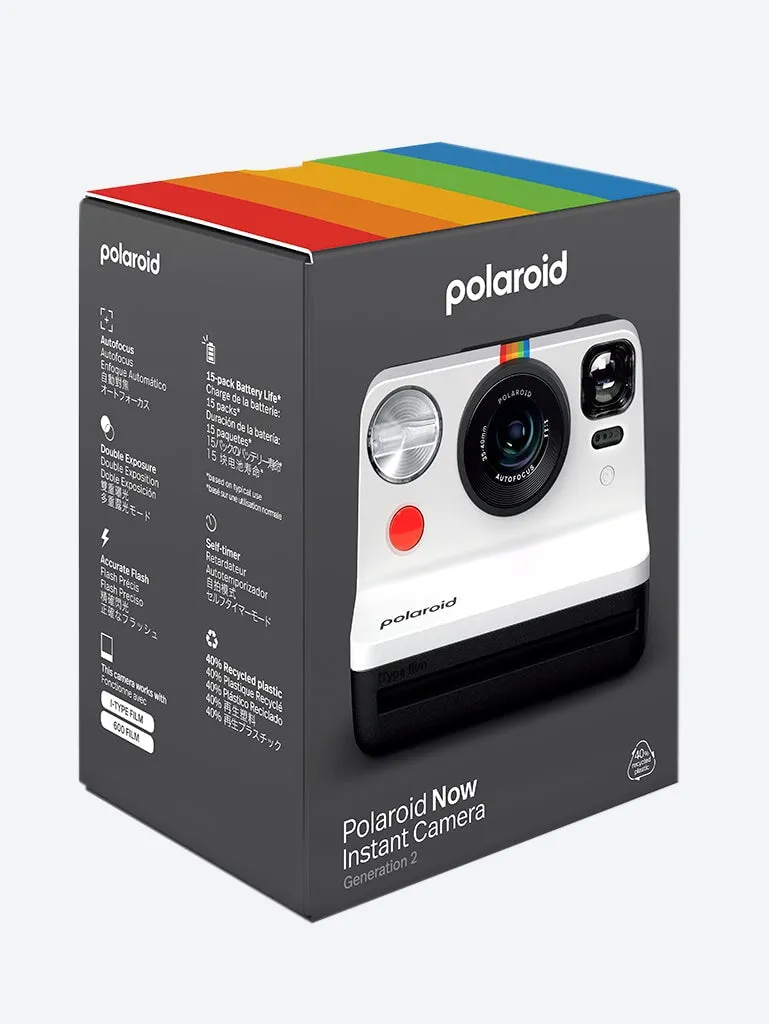 Polaroid Now Generation 2 Blk & Wht