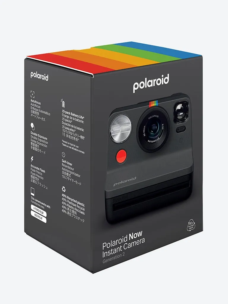 Polaroid Now Generation 2 Blk