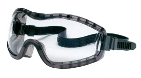 Protective Goggles - MCR Safety 23 Series Clear Lens Anti-Fog Coating Adjustable Rubber Strap 2310AF