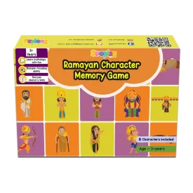 Ramayan Character Memory Card Game Flashcards -Pack Of 26( Includes 13 Character)