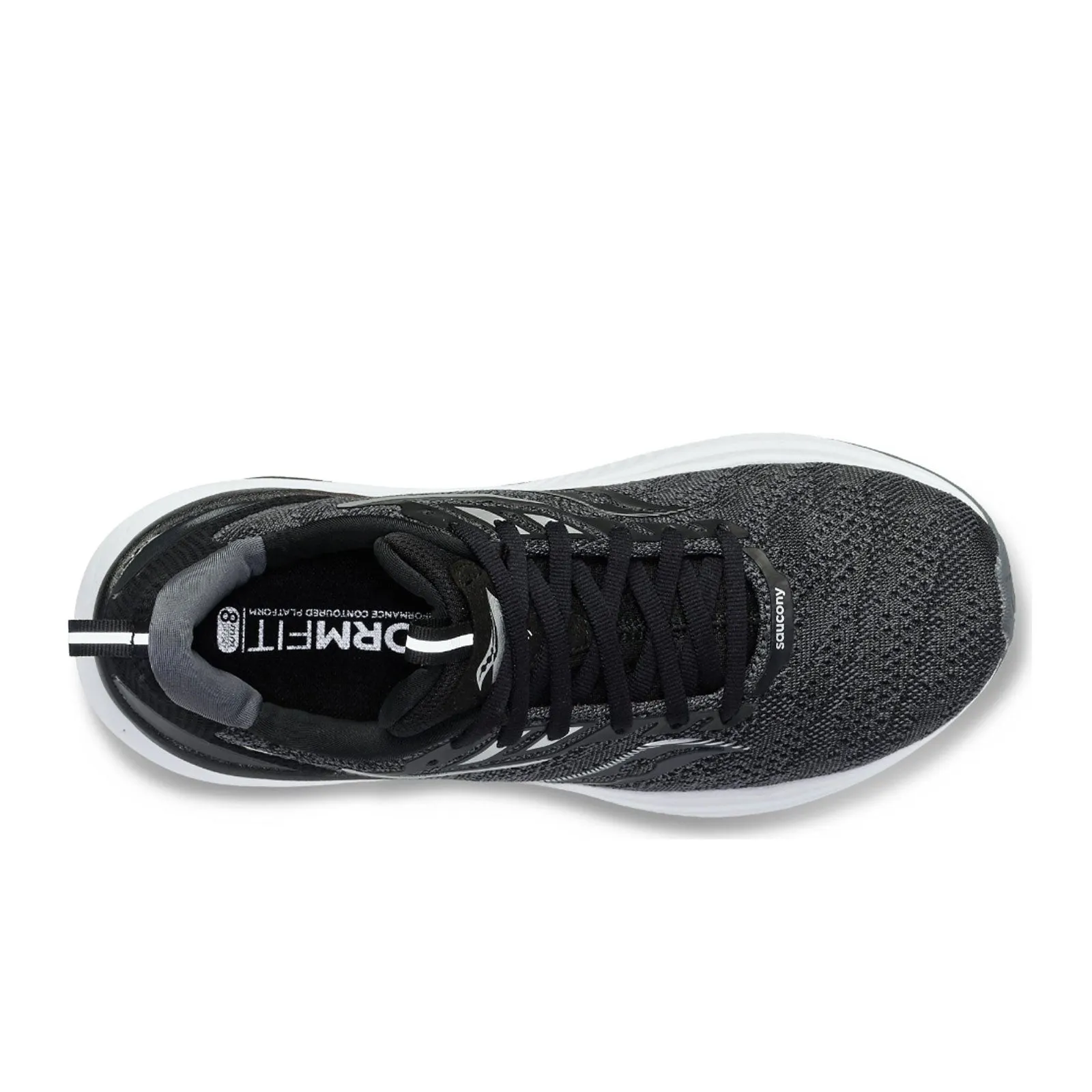 Saucony Echelon 9 Extra Wide Running Shoe (Women) - Black/White