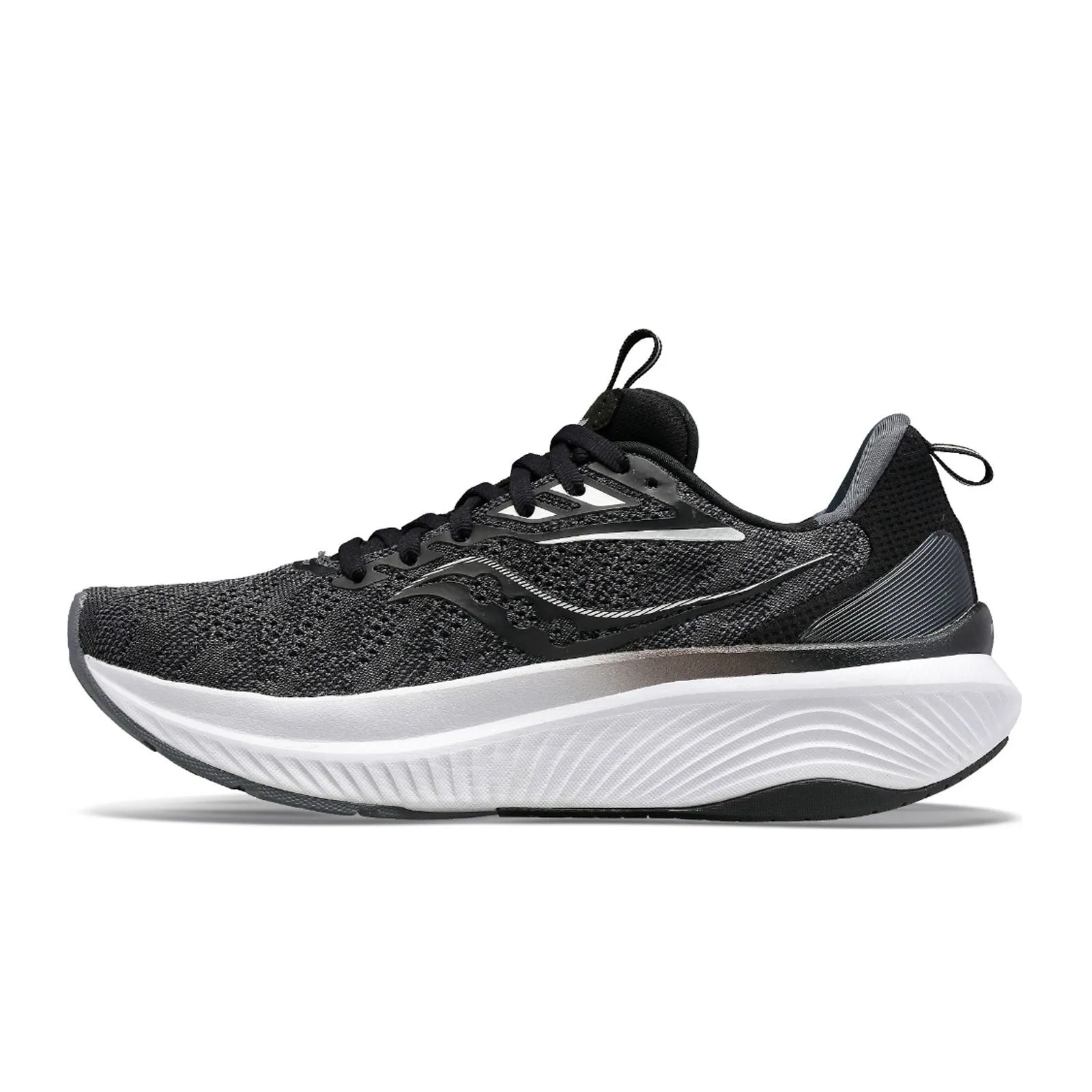 Saucony Echelon 9 Extra Wide Running Shoe (Women) - Black/White