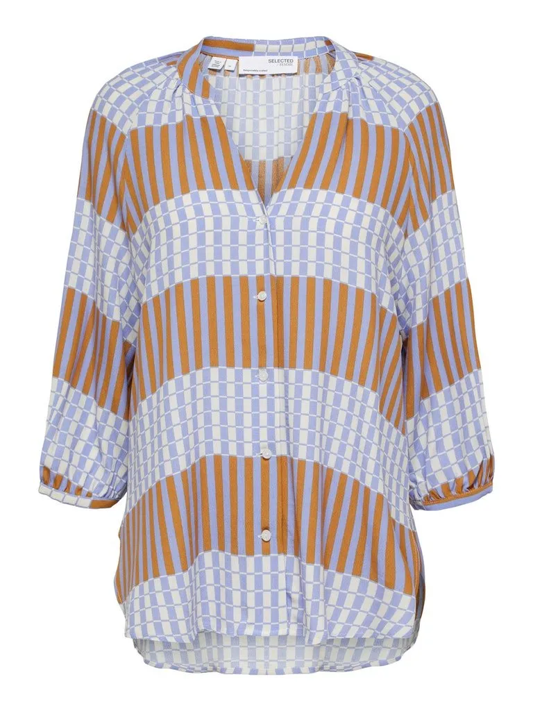 Selected Femme Kanny-alberta - Viskose bluse