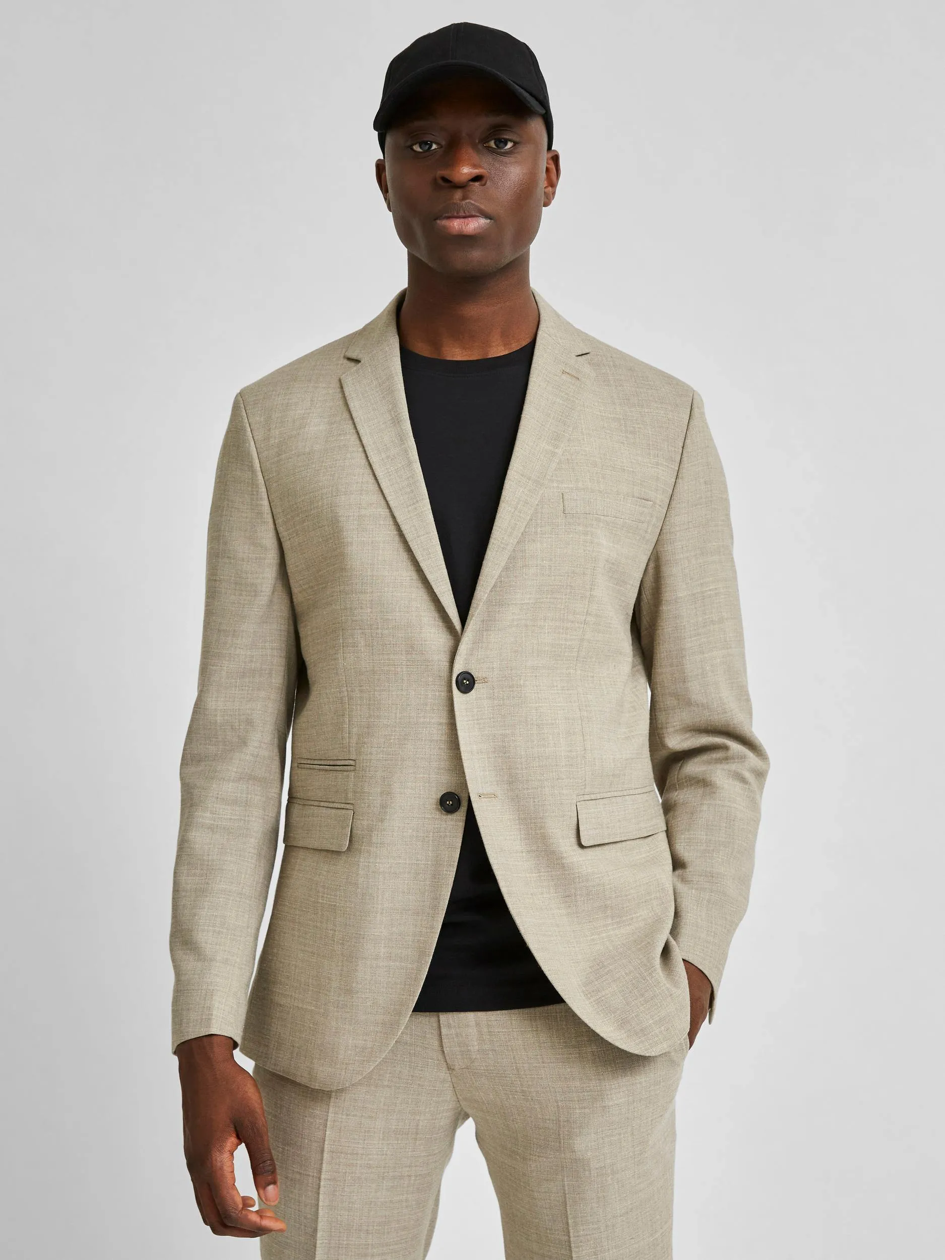 Selected Homme Oasis Sand - Slimfit Blazer