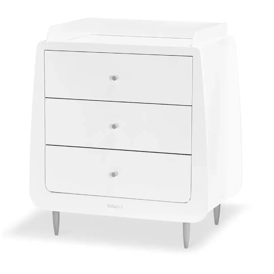 SnuzKot Skandi 3 Piece Nursery Furniture Set - Grey