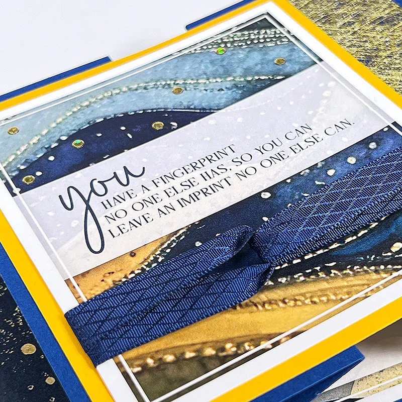 Starry Night Card Ribbons