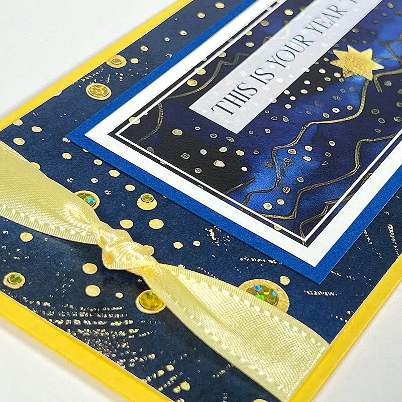 Starry Night Card Ribbons