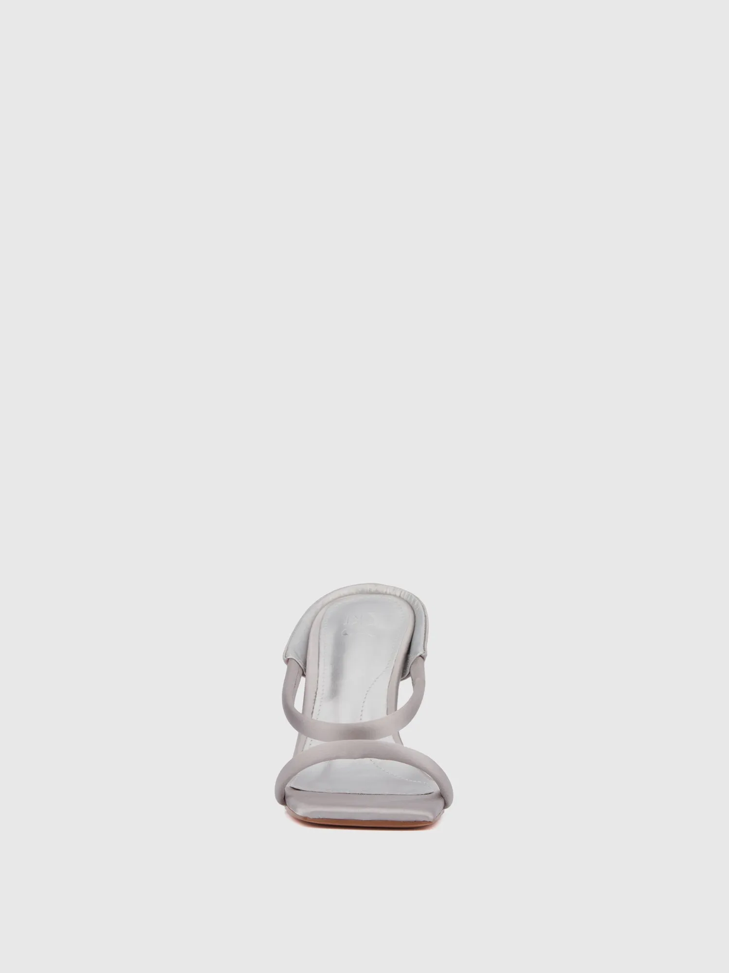 Strappy Satin Heel