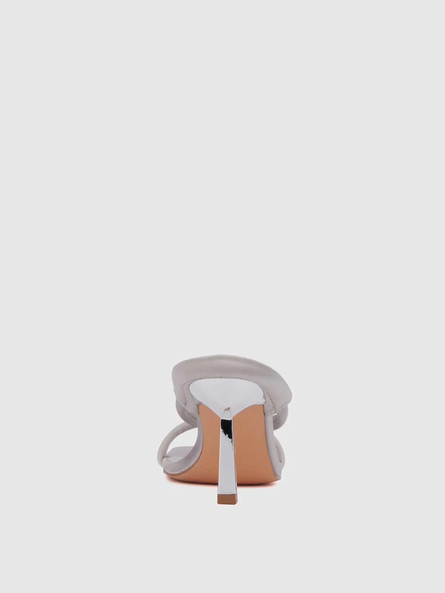 Strappy Satin Heel