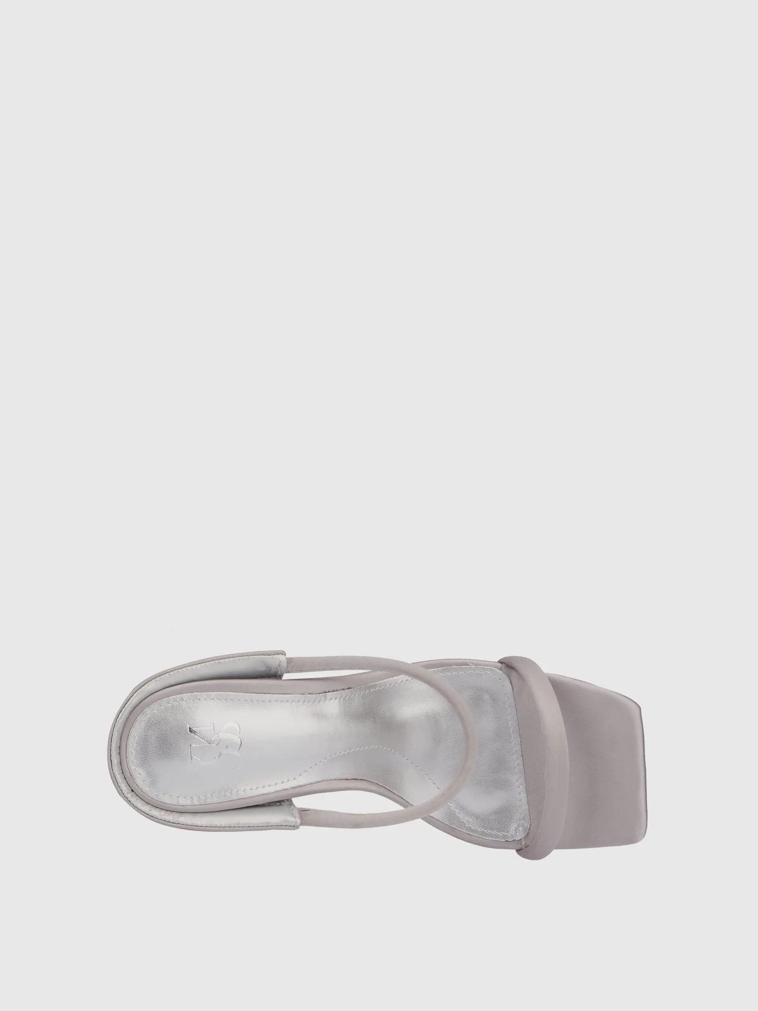 Strappy Satin Heel