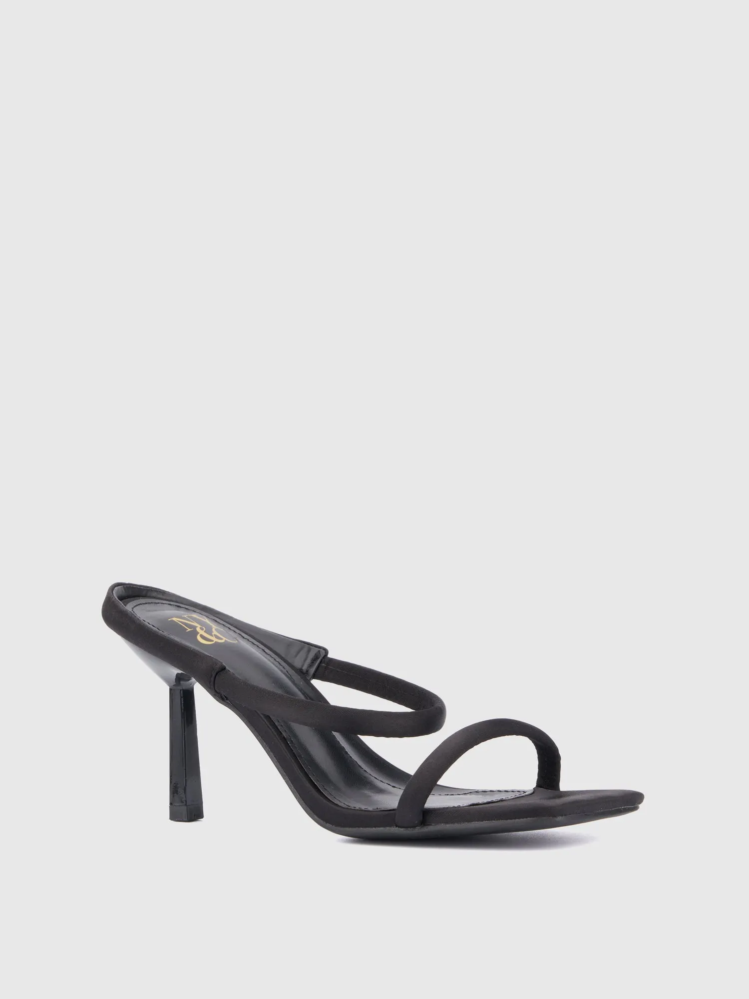 Strappy Satin Heel