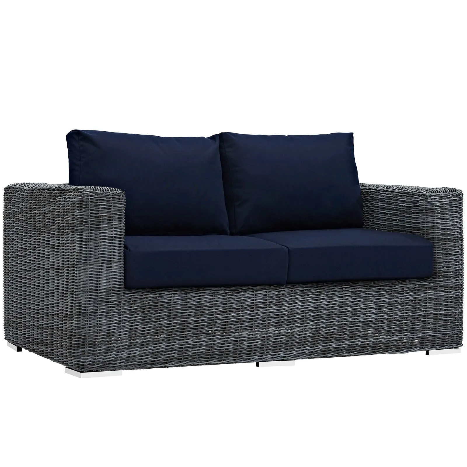 Summon Outdoor Patio Sunbrella Loveseat