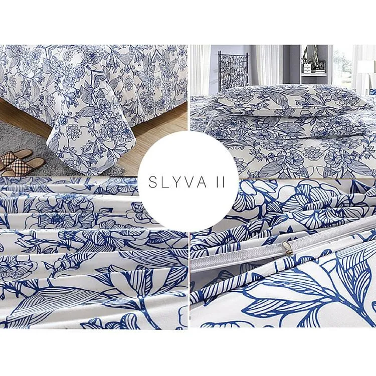 Sylva II Quilt Cover Bedsheet Set