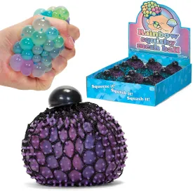 Tobar Rainbow Squishy Mesh Ball Assorted Styles