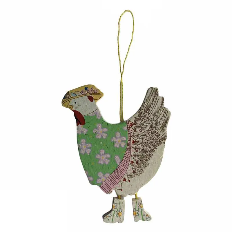 Victorian Chicken Hanging Decoration