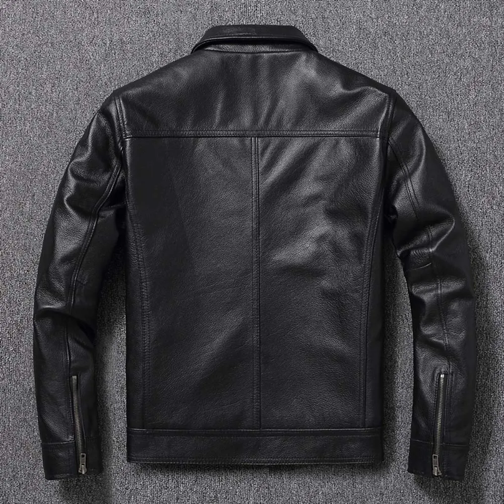 Vintage Leather Jacket Bikers Lifestyle